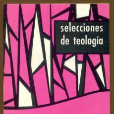 Libros de segunda mano: SELECCIONES DE TEOLOGIA 1987 - Nº 101