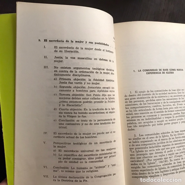 Libros de segunda mano: Ecclesiog&eacute;nesis. Leonardo Boff - Foto 6
