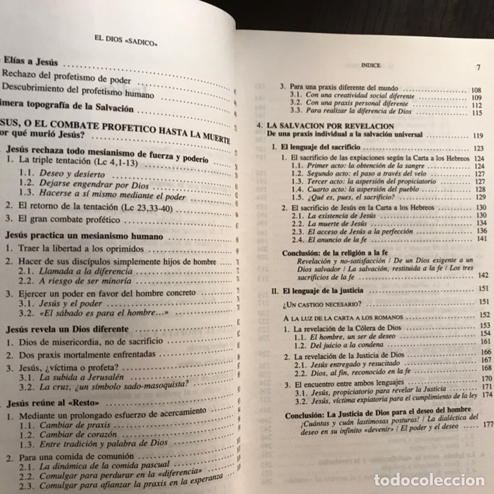 Libros de segunda mano: El dios s&aacute;dico. Fran&ccedil;ois Varone - Foto 4