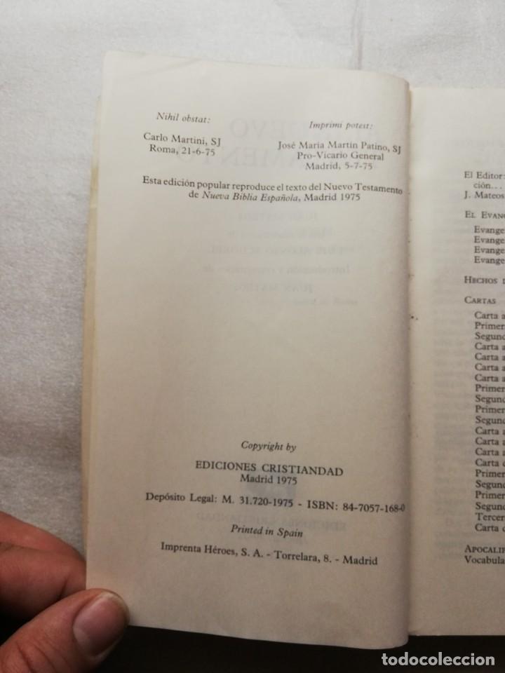 Libros de segunda mano: NUEVO TESTAMENTO - EDICIONES CRISTIANDAD - Foto 2