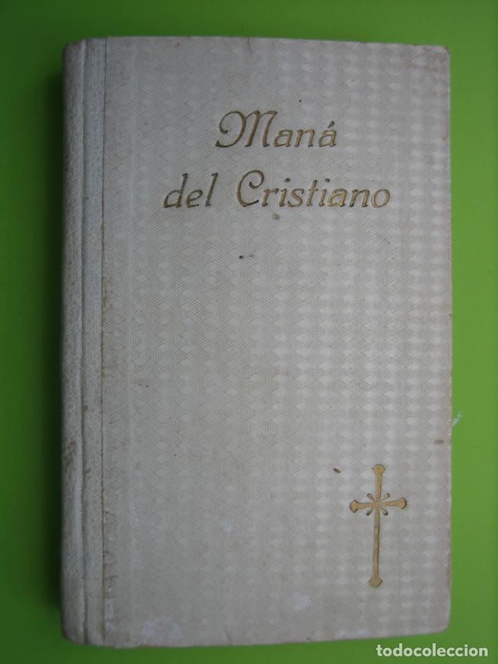 Libros de segunda mano: Libro religioso de comunion. Mana del cristiano - Foto 1