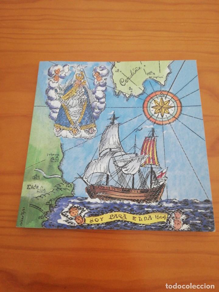 Libros de segunda mano: Libro de la leyenda de la venida de los Santos patronos de la ciudad de elda - Foto 1