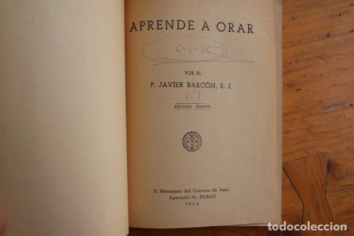 Libros de segunda mano: APRENDE A ORAR 1954 - Foto 2
