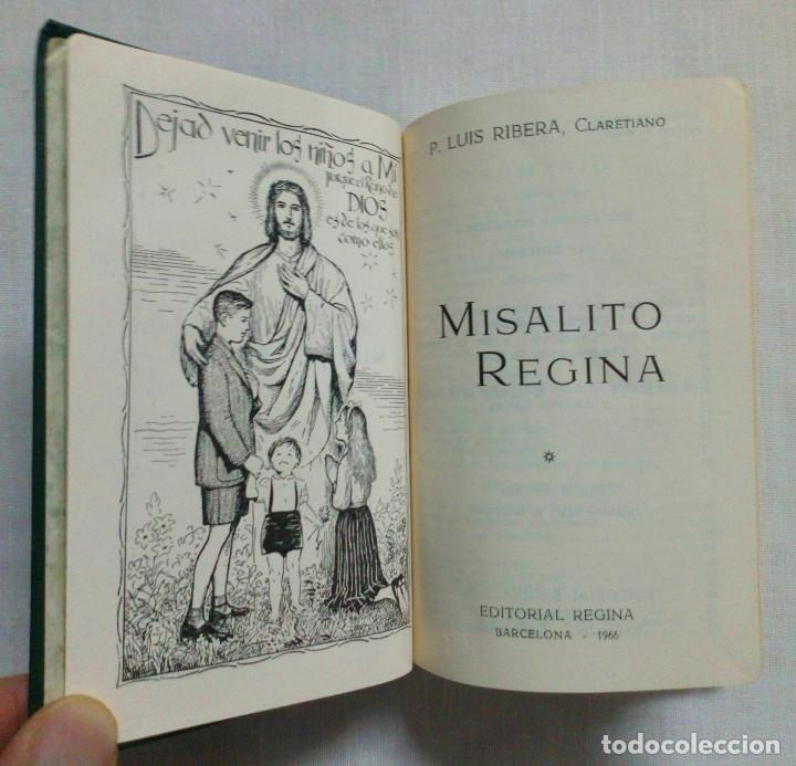 Libros de segunda mano: MISALITO REGINA. P. LUIS RIBERA, 1966 - Foto 3