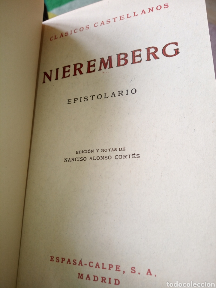 Libros de segunda mano: Epistolario. Nuremberg - Foto 5