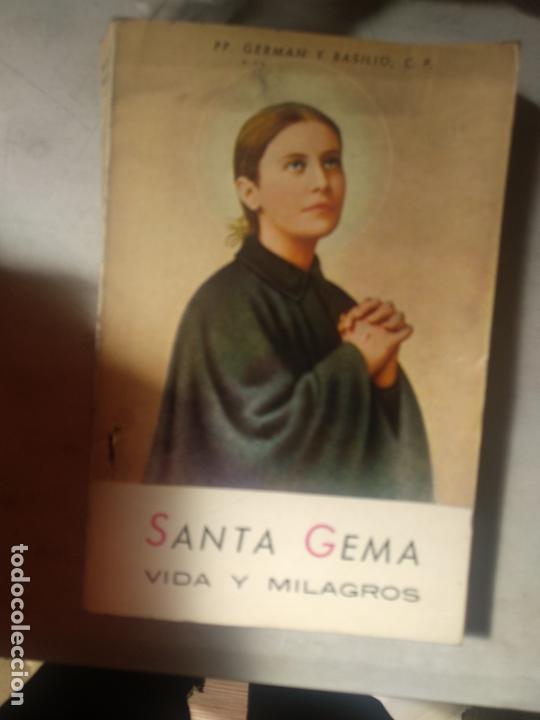 Gebrauchte B&uuml;cher: SANTA GEMA. VIDA Y MILAGROS (VIDA DE SANTA GEMA GALGANI)