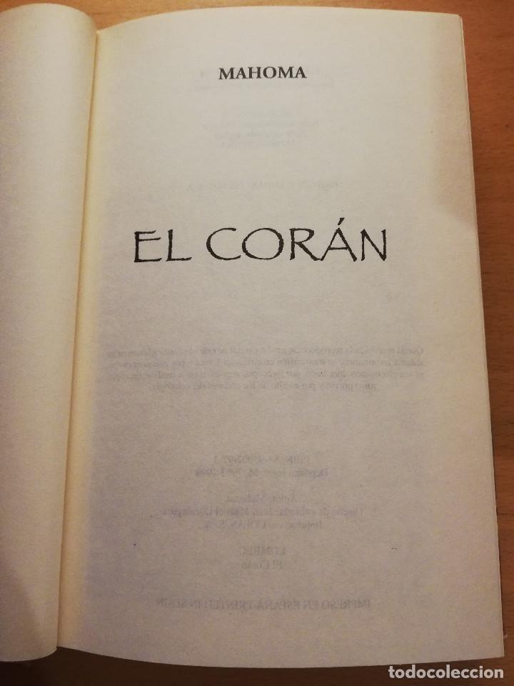 Libros de segunda mano: EL COR&Aacute;N. EL LIBRO SAGRADO DEL ISLAM - Foto 2