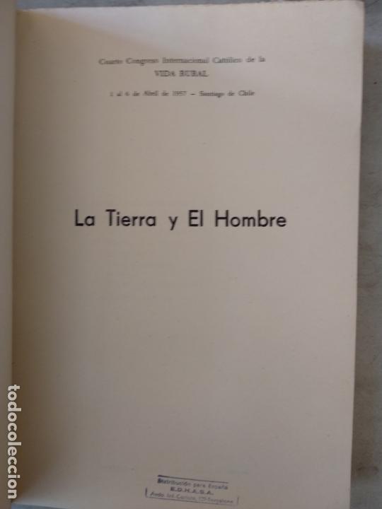 Libros de segunda mano: LA TIERRA Y EL HOMBRE - Foto 2