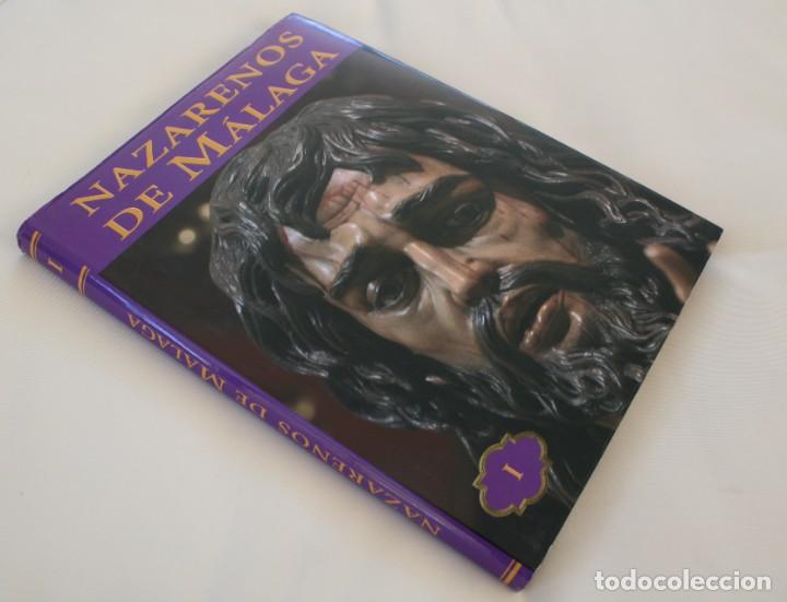 Libros de segunda mano: NAZARENOS DE MALAGA, TOMO VOLUMEN I - SEMANA SANTA MALAGUE&Ntilde;A Y PROVINCIA VEASE INDICE EN FOTOGRAFIA