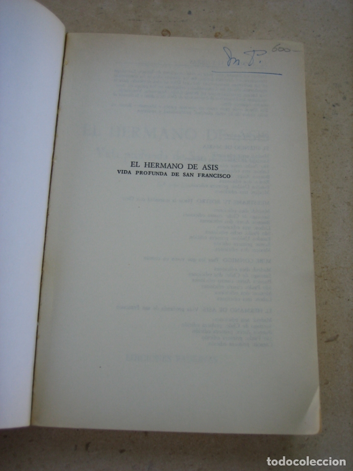 Libros de segunda mano: El hermano de Asis - Foto 2