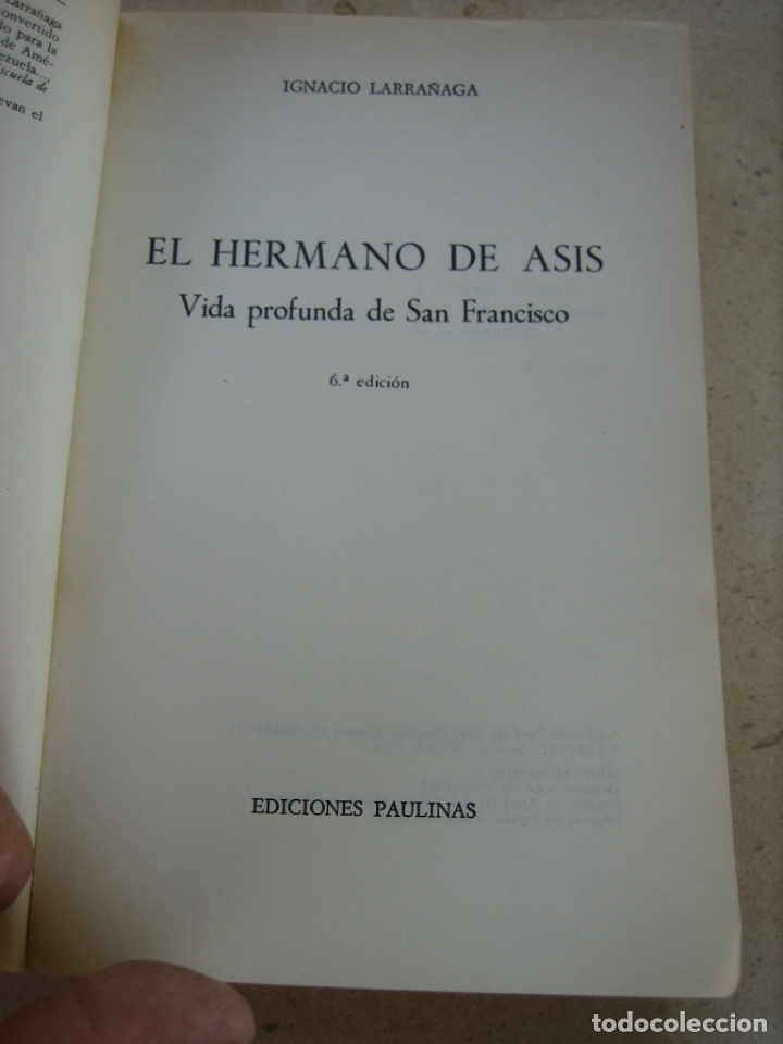 Libros de segunda mano: El hermano de Asis - Foto 3