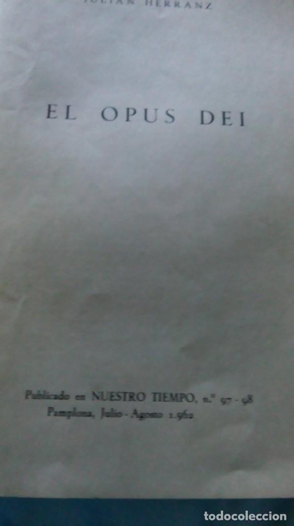Libros de segunda mano: Opus Dei Juli&aacute;n Herranz - Foto 2
