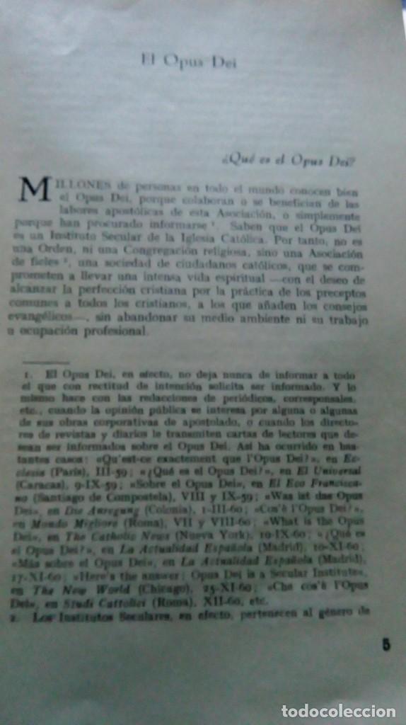 Libros de segunda mano: Opus Dei Juli&aacute;n Herranz - Foto 3