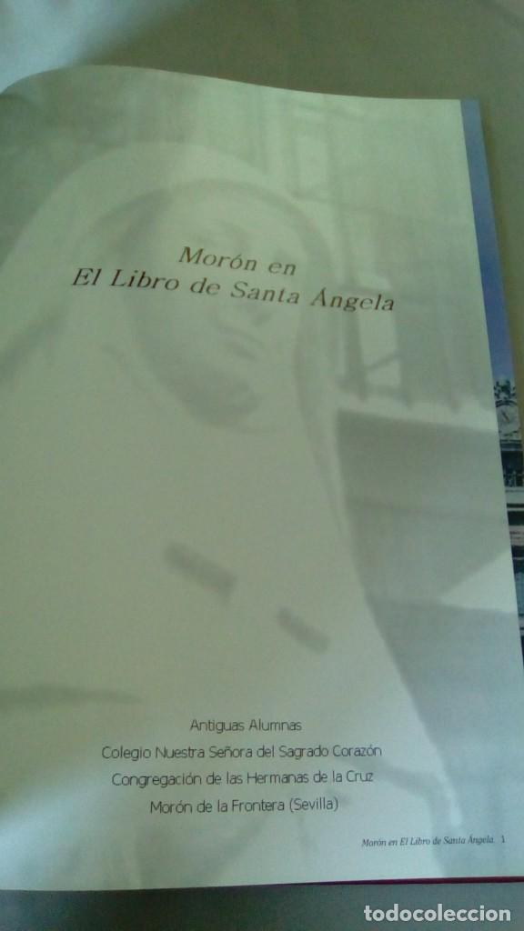 Libros de segunda mano: MORON EN EL LIBRO DE SANTA ANGELA - Foto 2