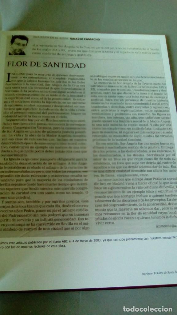 Libros de segunda mano: MORON EN EL LIBRO DE SANTA ANGELA - Foto 6