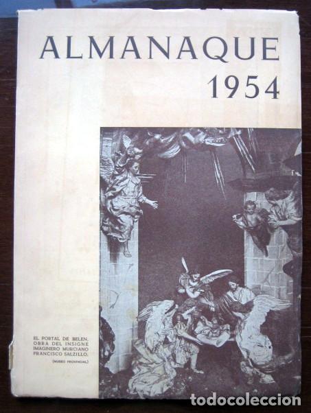 Libros de segunda mano: Almanaque 1954. Murcia. Revista anual de &iacute;ndole religioso