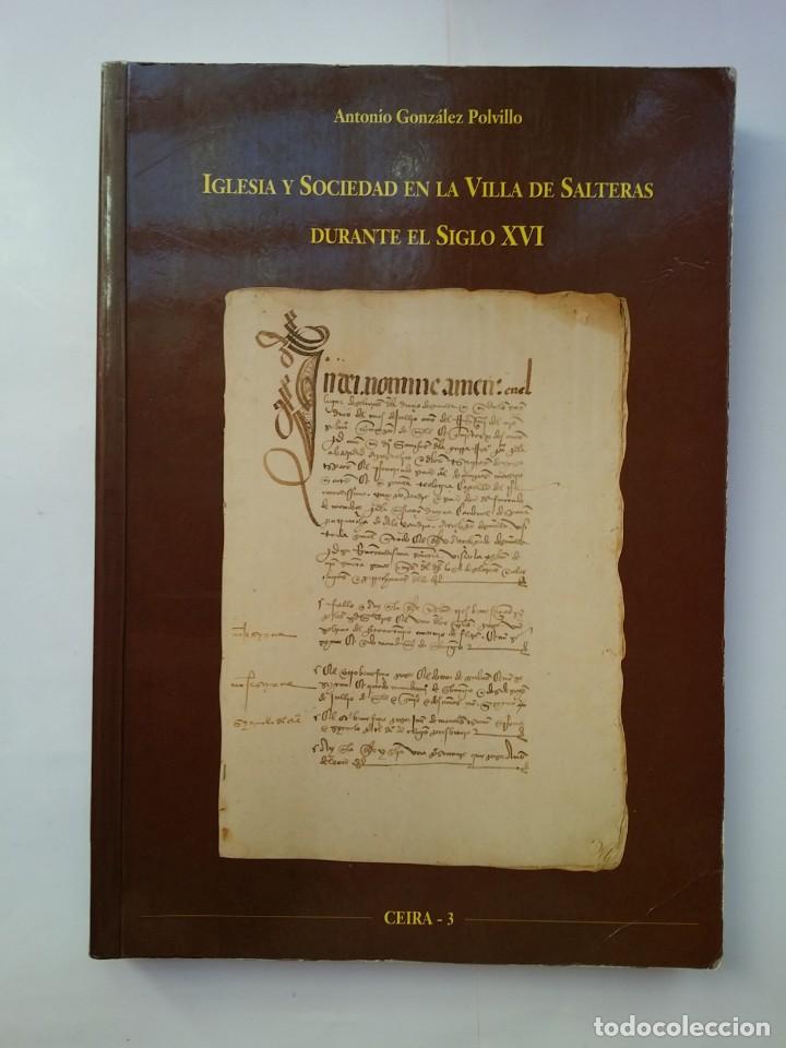Gebrauchte B&uuml;cher: IGLESIA Y SOCIEDAD EN LA VILLA DE SALTERAS DURANTE EL SIGLO XVI - ANTONIO GONZALEZ POLVILLO - 1994