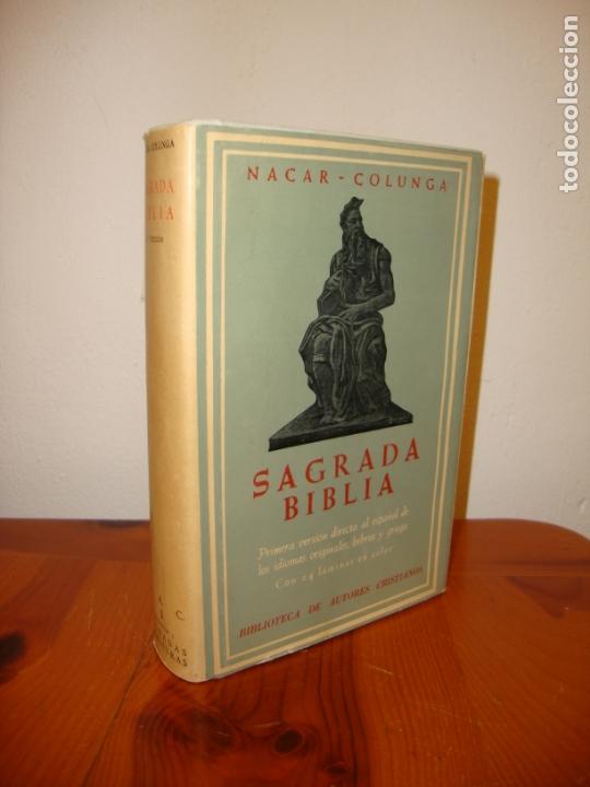 Sagrada Biblia - Nacar - Colunga - Biblioteca D - Vendido En Venta ...