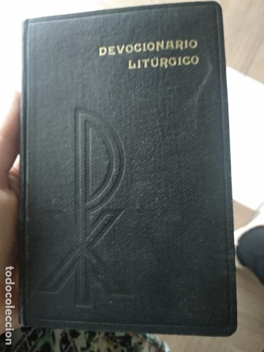 Libros de segunda mano: DEVOCIONARIO LITURGICO 1944 - Foto 1