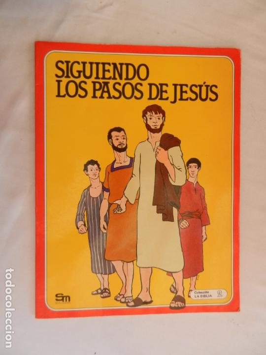 Libros de segunda mano: SIGUIENDO LOS PASOS DE JESUS , SM EDICIONES  1982 - Foto 1