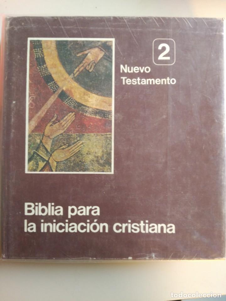 Libros de segunda mano: LIBRO BIBLIA PARA LA INICIACI&Oacute;N CRISTIANA NUEVO TESTAMENTO 2