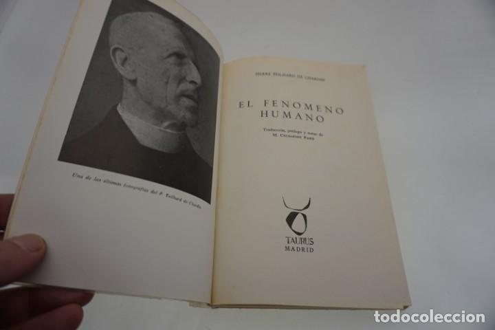 Libros de segunda mano: 2C - EL FENOMENO HUMANO / TEILHARD DE CHARDIN / TAURUS - Foto 2