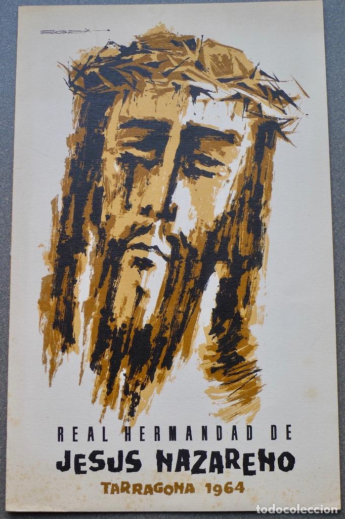 Libros de segunda mano: TARRAGONA - Semana Santa - Real Hermandad de Jes&uacute;s Nazareno - Programa a&ntilde;o 1964