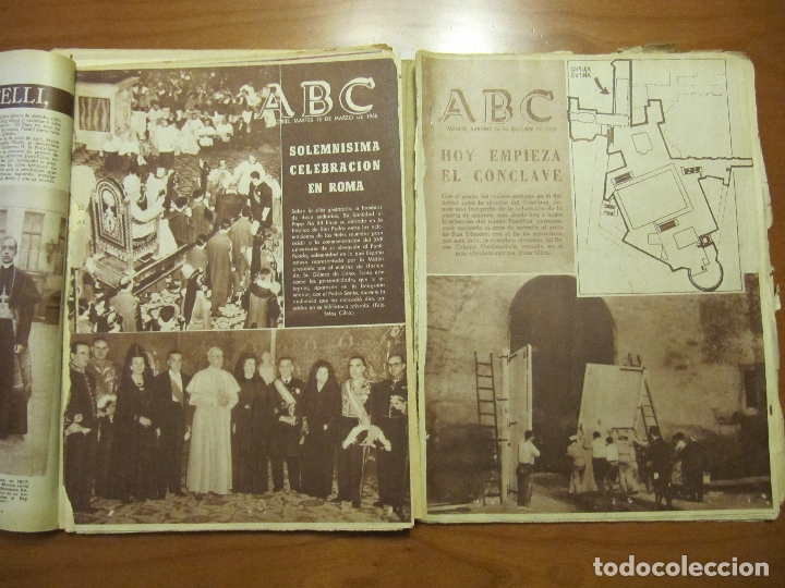 Libros de segunda mano: P&iacute;o XII. Recortes de prensa. - Foto 1