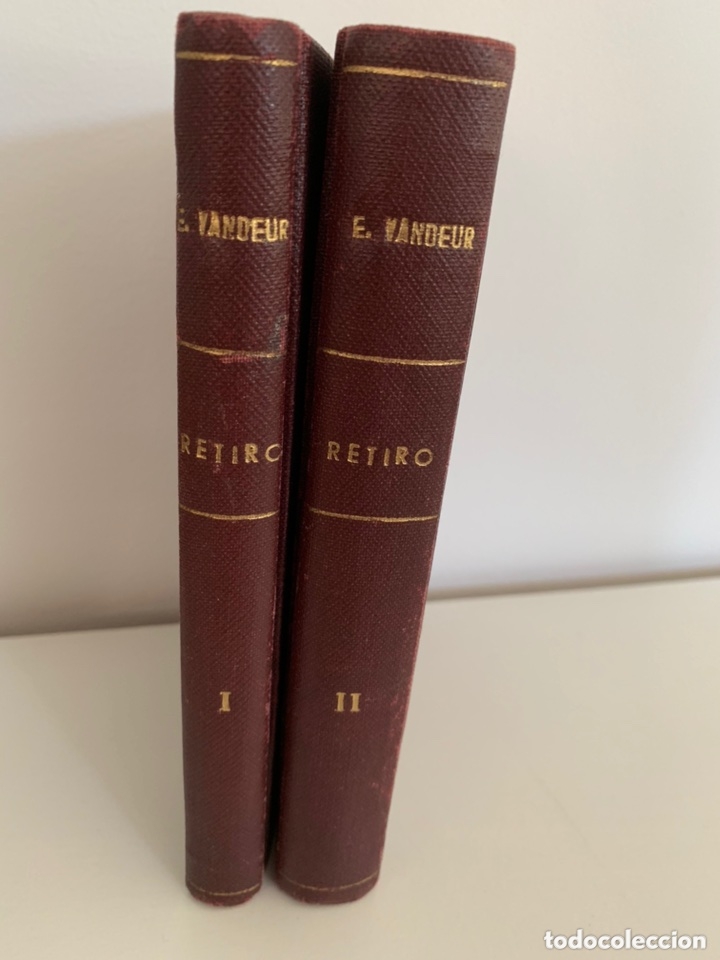 Libros de segunda mano: RETIRO. Dos Tomos. - VANDEUR, Eugene - Foto 1