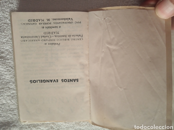 Libros de segunda mano: Santos evangelios - Foto 2