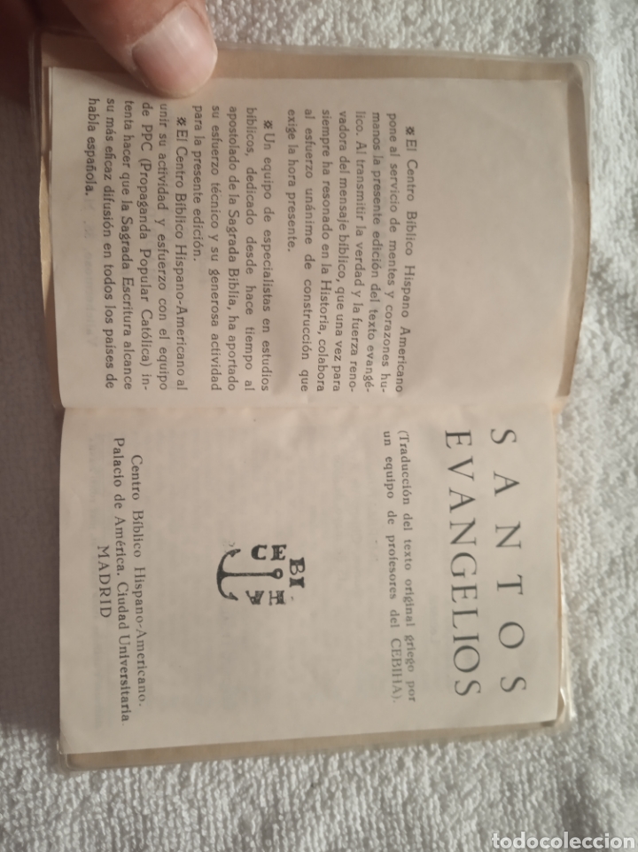Libros de segunda mano: Santos evangelios - Foto 3