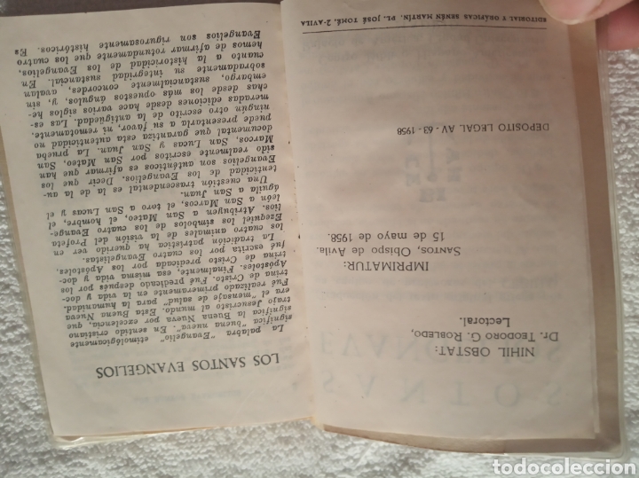 Libros de segunda mano: Santos evangelios - Foto 4