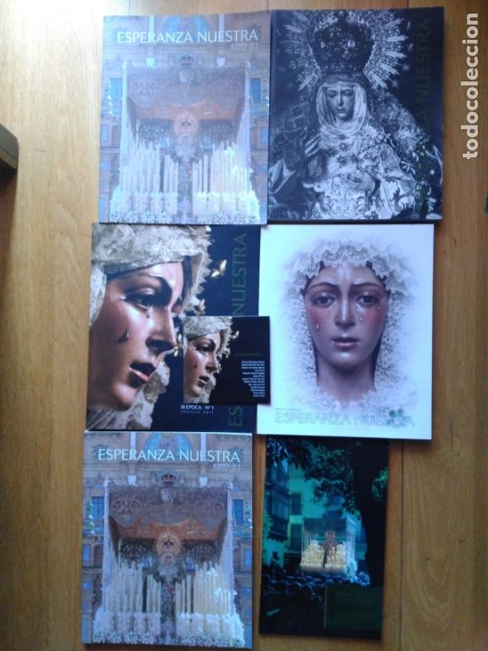Libros de segunda mano: PRECIOSOS 6 LIBROS ESPERANZA MACARENA DE SEVILLA ESPERANZA NUESTRA SEMANA SANTA 4,800 KILOS VER TODO
