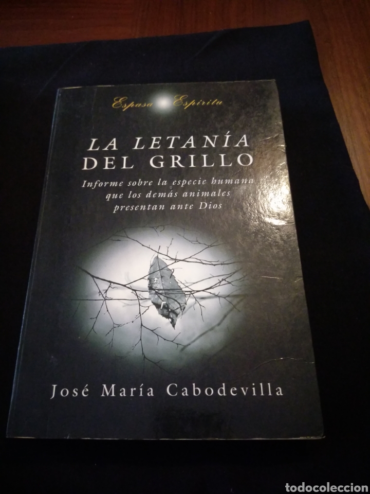 Libros de segunda mano: La letan&iacute;a del grillo. Jos&eacute; Mar&iacute;a Cabodevilla - Foto 1