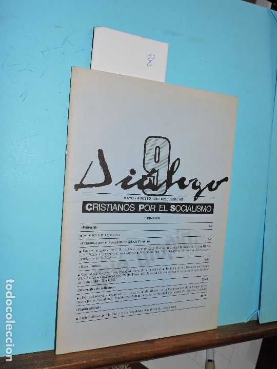 Livres d'occasion: Revista Di&aacute;logo: Cristianos por el Socialismo n&ordm;9 mayo-agosto 1987