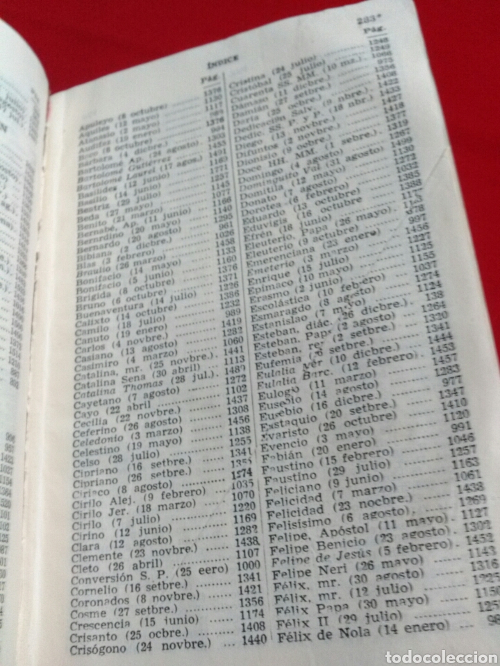 Libros de segunda mano: ANTIGUO MISAL. DEVOCIONARIO. - Foto 11