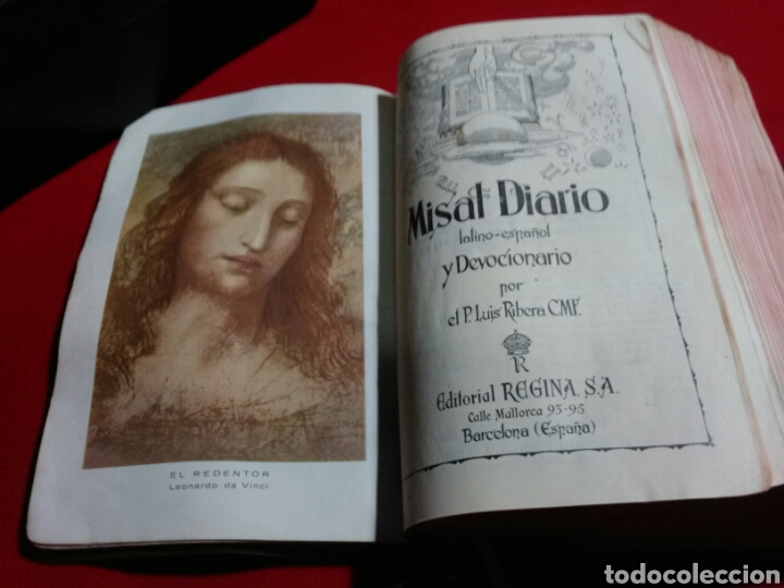 Libros de segunda mano: ANTIGUO MISAL. DEVOCIONARIO. - Foto 1