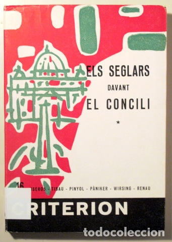 Libros de segunda mano: ELS SEGLARS DAVANT EL CONCILI - Barcelona 1962 - Foto 1