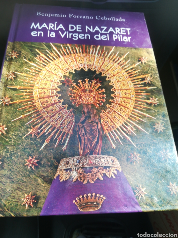 Libros de segunda mano: Mar&iacute;a de Nazaret en la Virgen del Pilar Benjamin Forcano Cebollada 2010 tapa dura