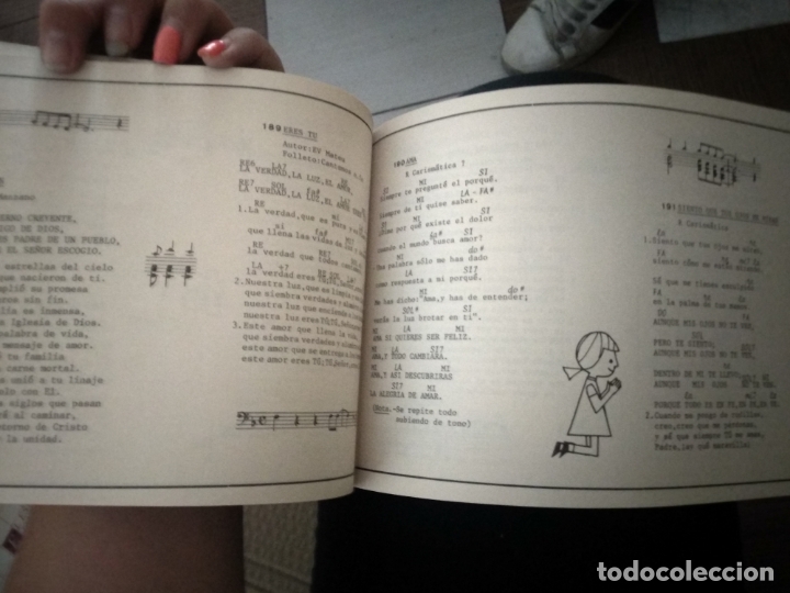 Libros de segunda mano: Alaba al se&ntilde;or - Cancionero - Foto 3