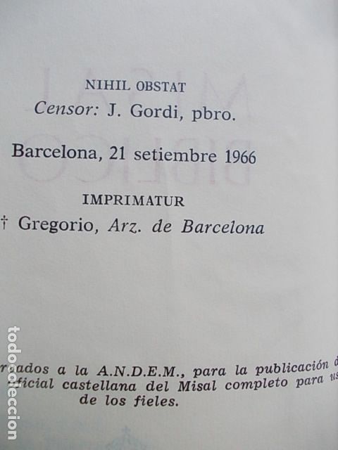 Libros de segunda mano: MISAL BIBLICO RIVERA - Foto 2
