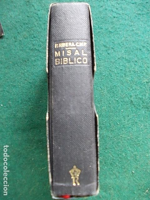 Libros de segunda mano: MISAL BIBLICO RIVERA - Foto 1