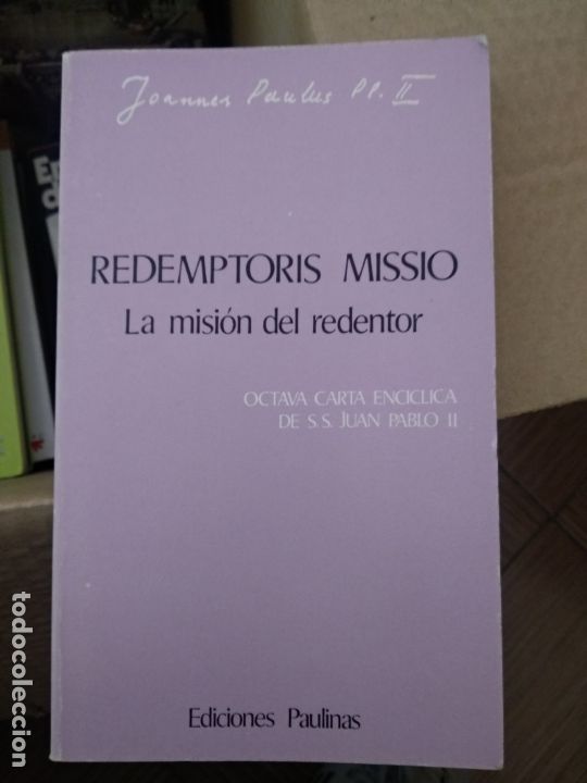 Libros de segunda mano: Redemptoris missio: La misi&oacute;n del Redentor - Foto 1