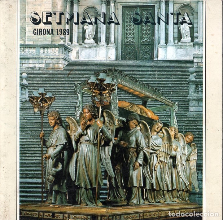Libros de segunda mano: SETMANA SANTA GIRONA 1989 *** JUNTA DE CONFRARIES PROGRAMA SEMANA SANTA - Foto 1