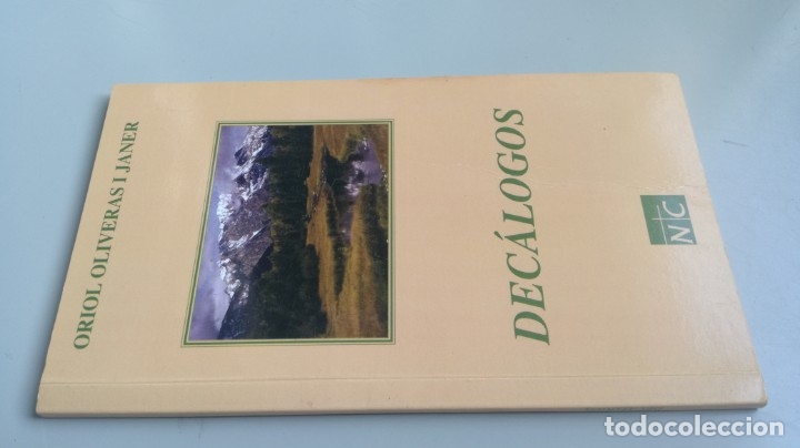 Libros de segunda mano: DECALOGOS - ORIOL OLIVERAS Y JANER - Foto 1