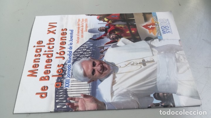 Libros de segunda mano: MENSAJE DE BENEDICTO XVI A LOS JOVENES - Foto 1
