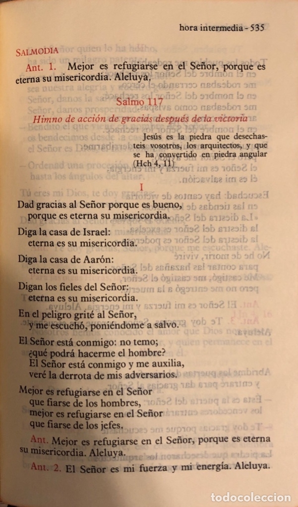 liturgia de las horas. oficio divino. coeditore Comprar Libros de