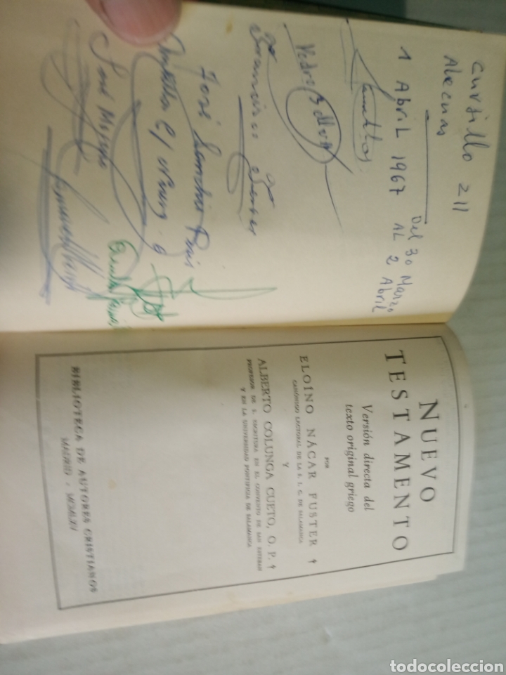 Libros de segunda mano: Nuevo testamento - Foto 2