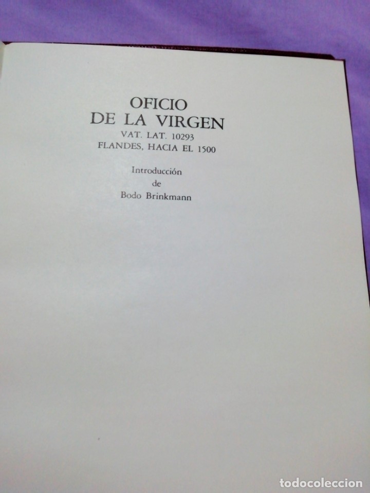 Libros de segunda mano: OFICIO DE LA VIRGEN VAT. LAT. 10293 - Foto 6