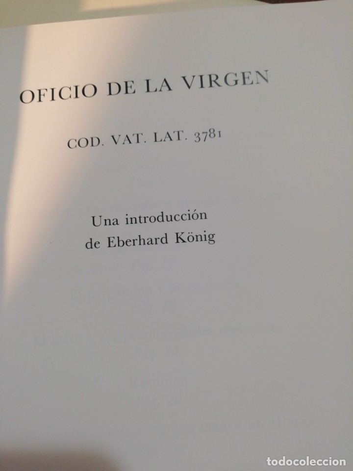 Libros de segunda mano: OFICIO DE LA VIRGEN - COD. VAT. LAT. 3781 - Foto 6